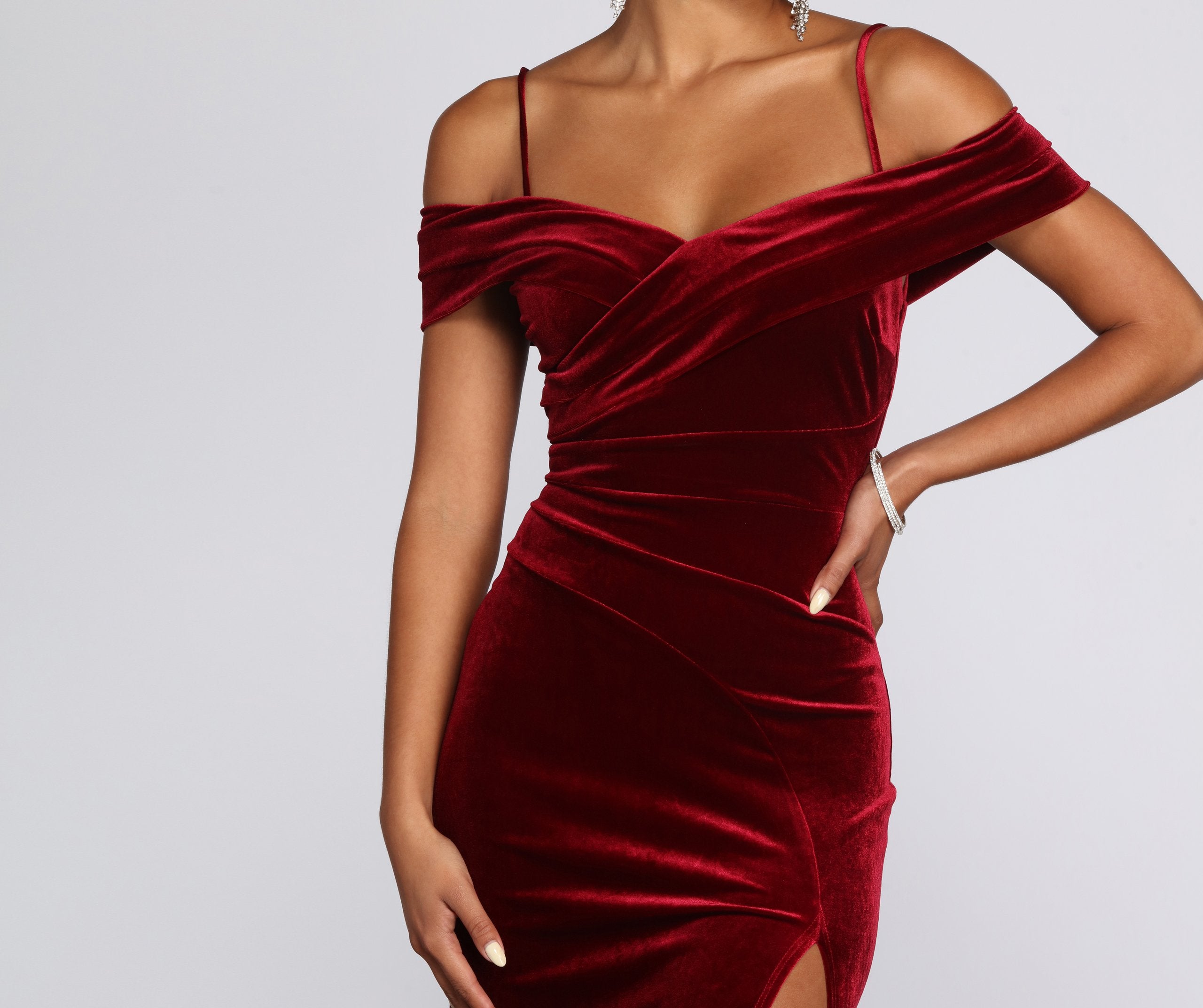 Christiana Velvet Formal Dress