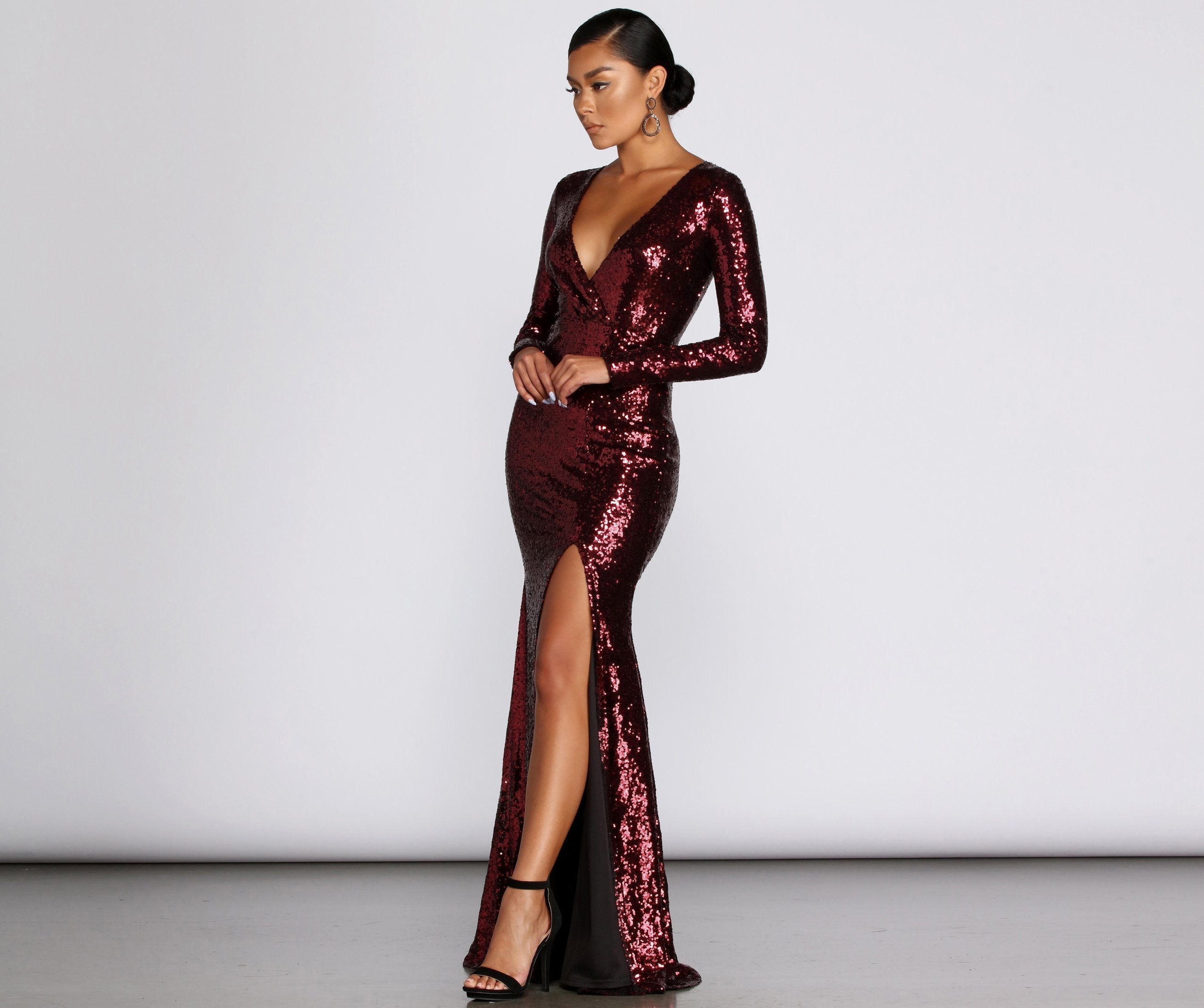 Braelynn Formal Sequin Mermaid Dress - Fashionpara