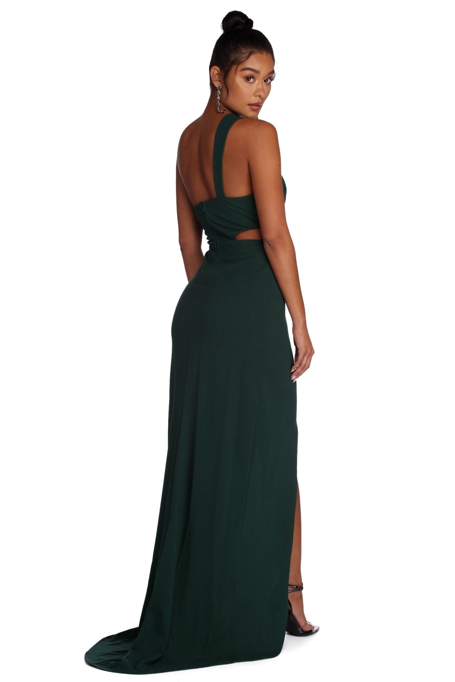 Erica Formal One Shoulder Dress - Fashionpara