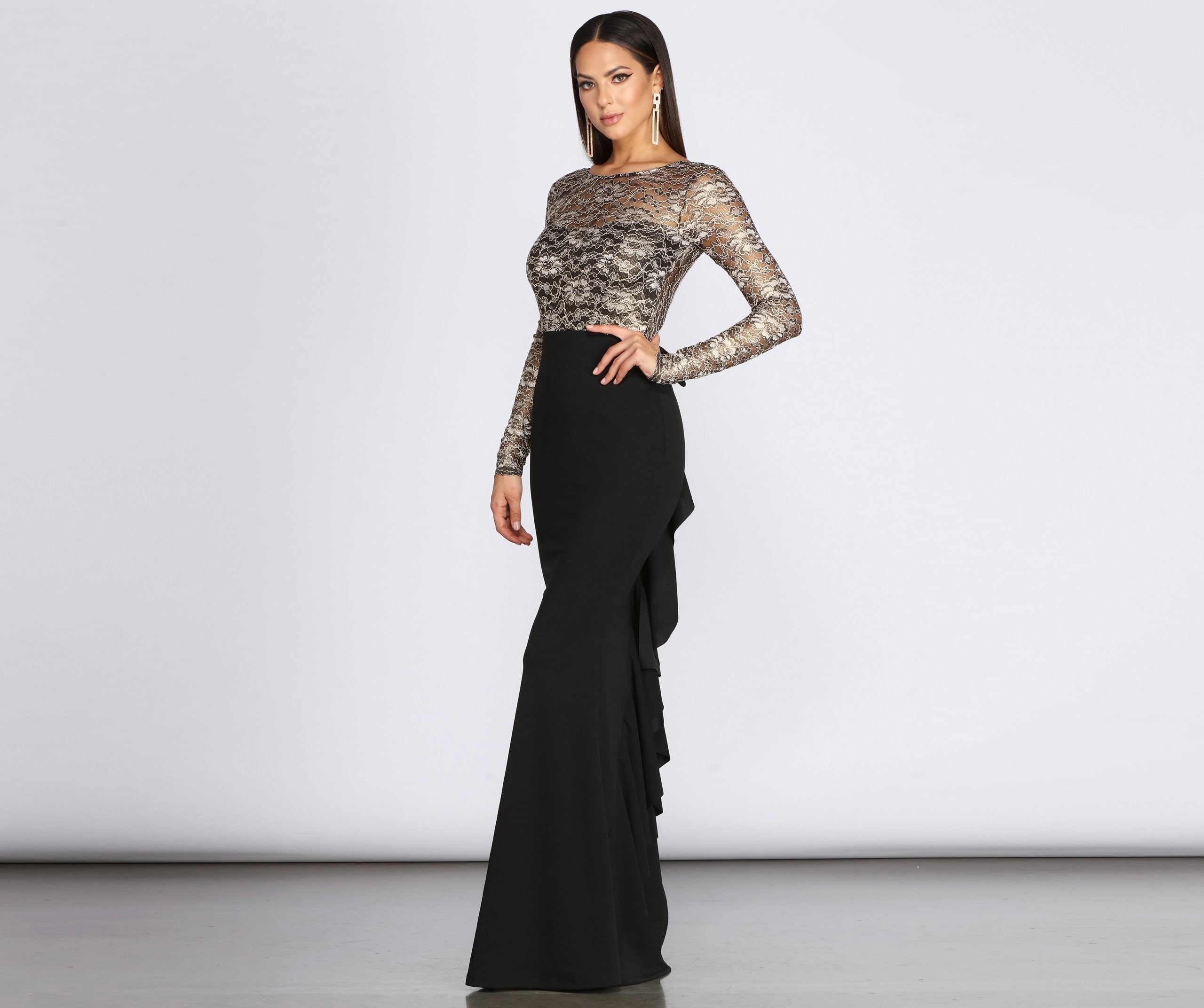 Ariella Take A Bow Formal Dress - Fashionpara