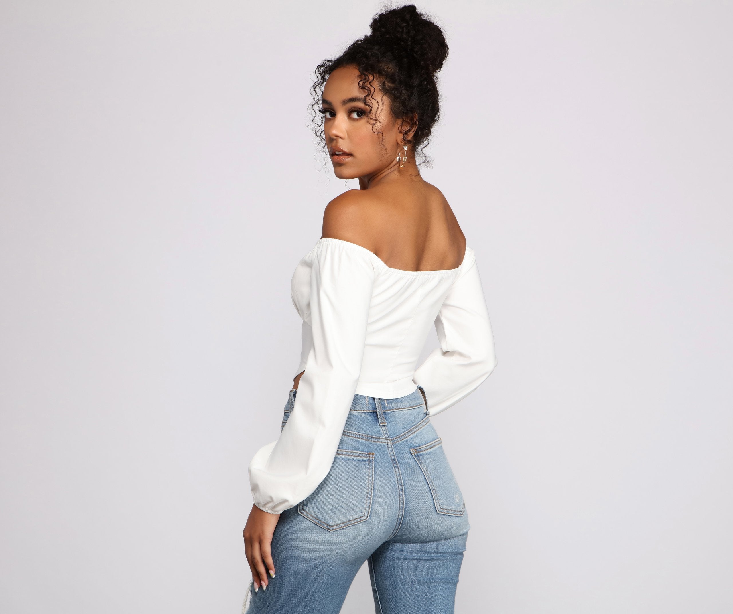 Chic Trends Cropped Corset Top - Fashionpara