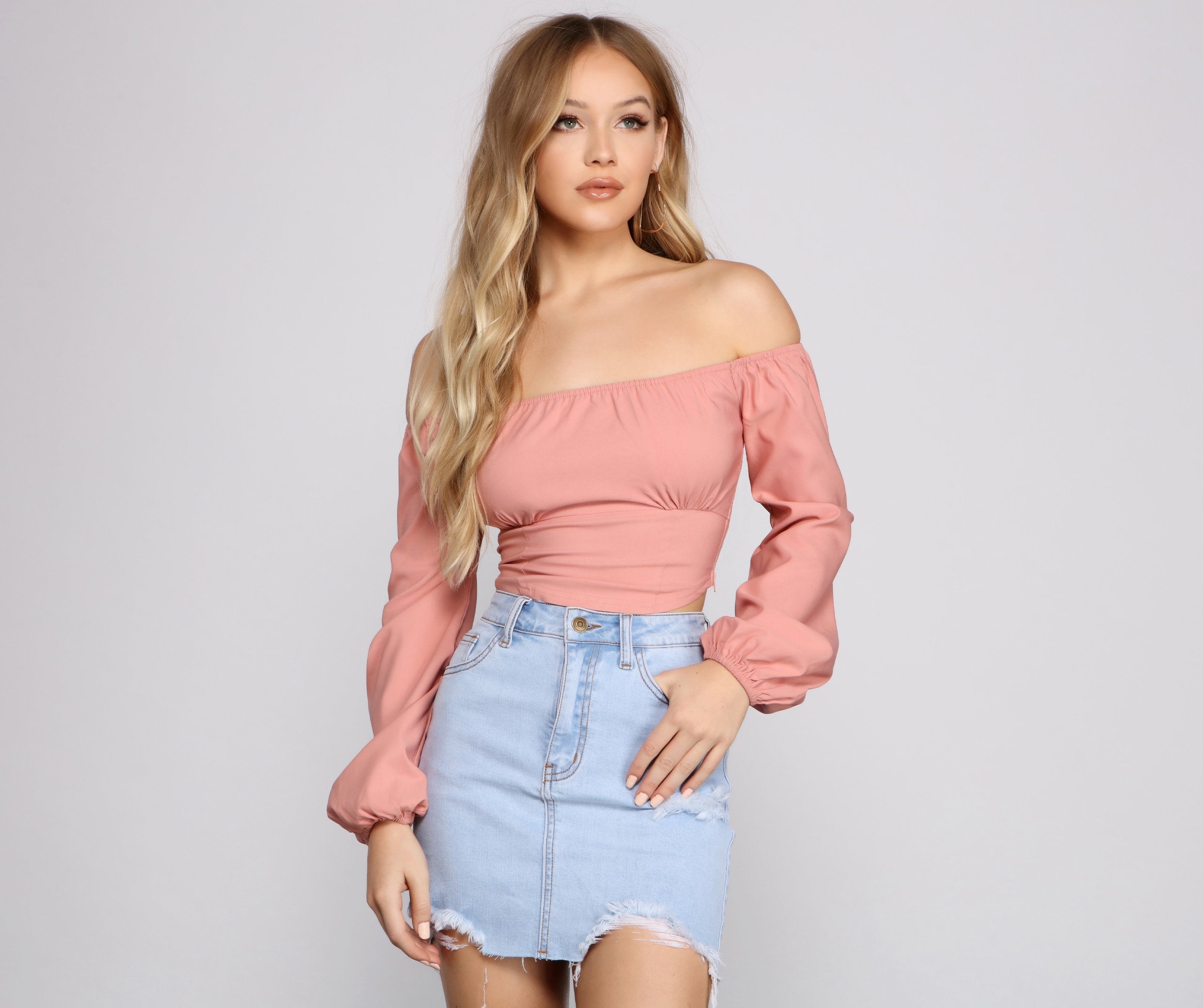 Chic Trends Cropped Corset Top - Fashionpara