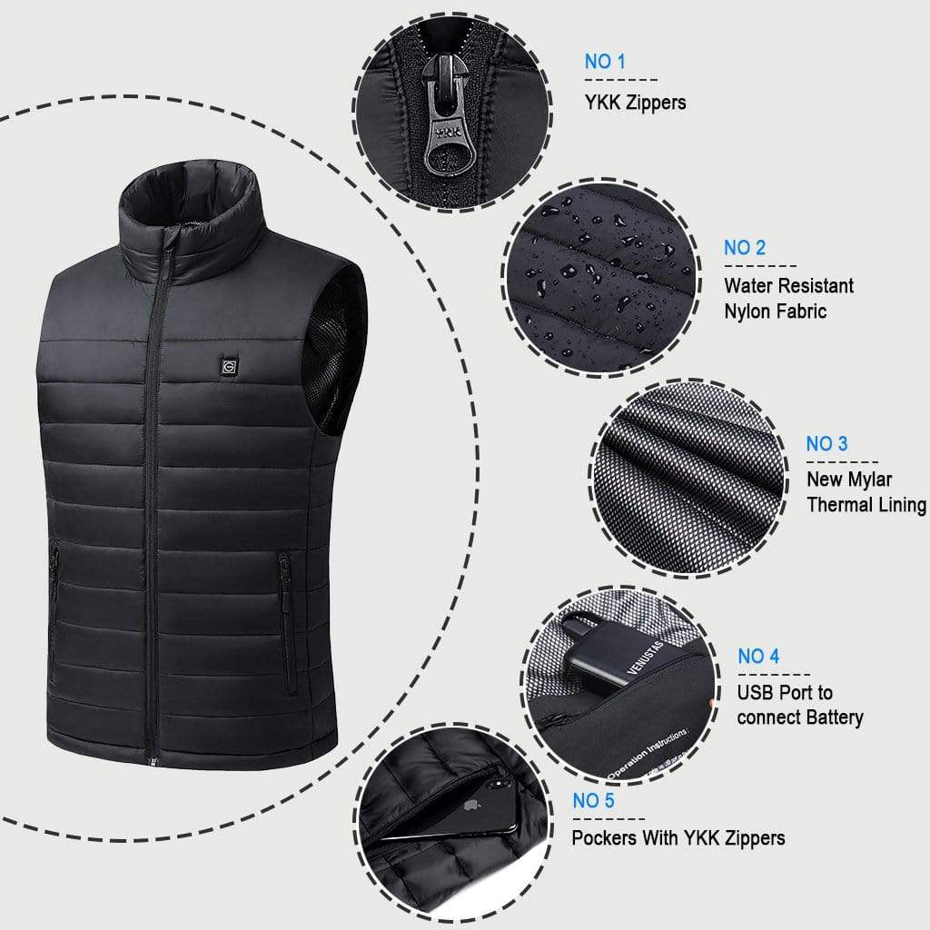 Heated Vest for Men