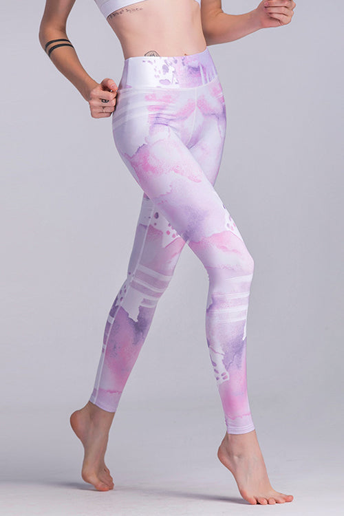 Yoga Wash Painting Leggings