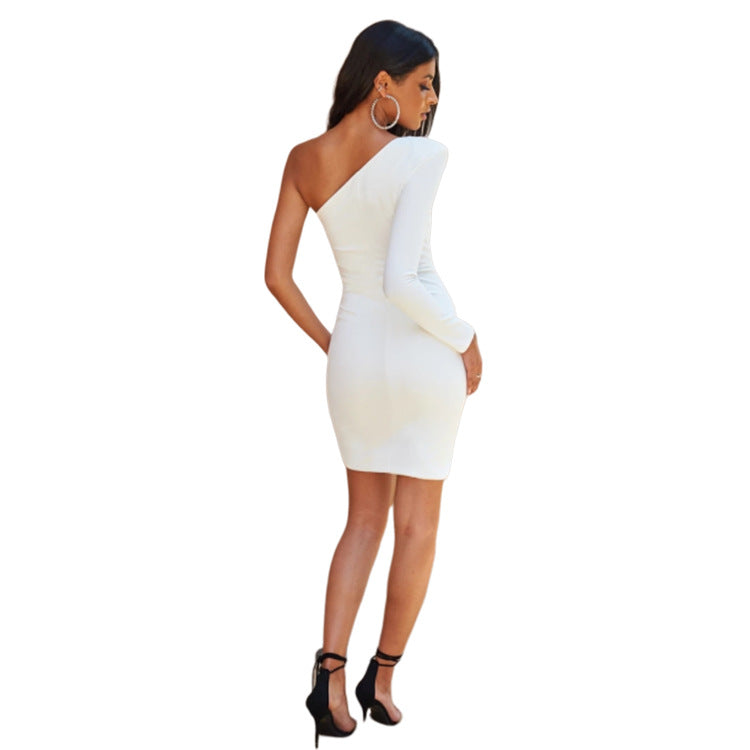 Lalana Formal One Shoulder Mini Dress