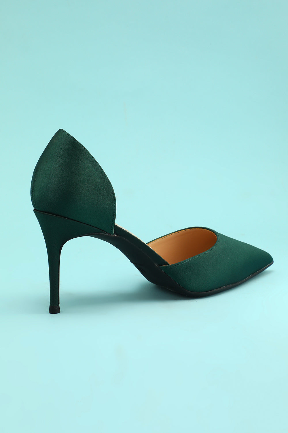 Dark Green Stiletto Heels