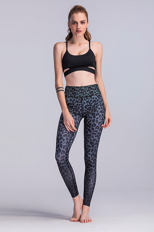 Yoga Leopard Print Leggings