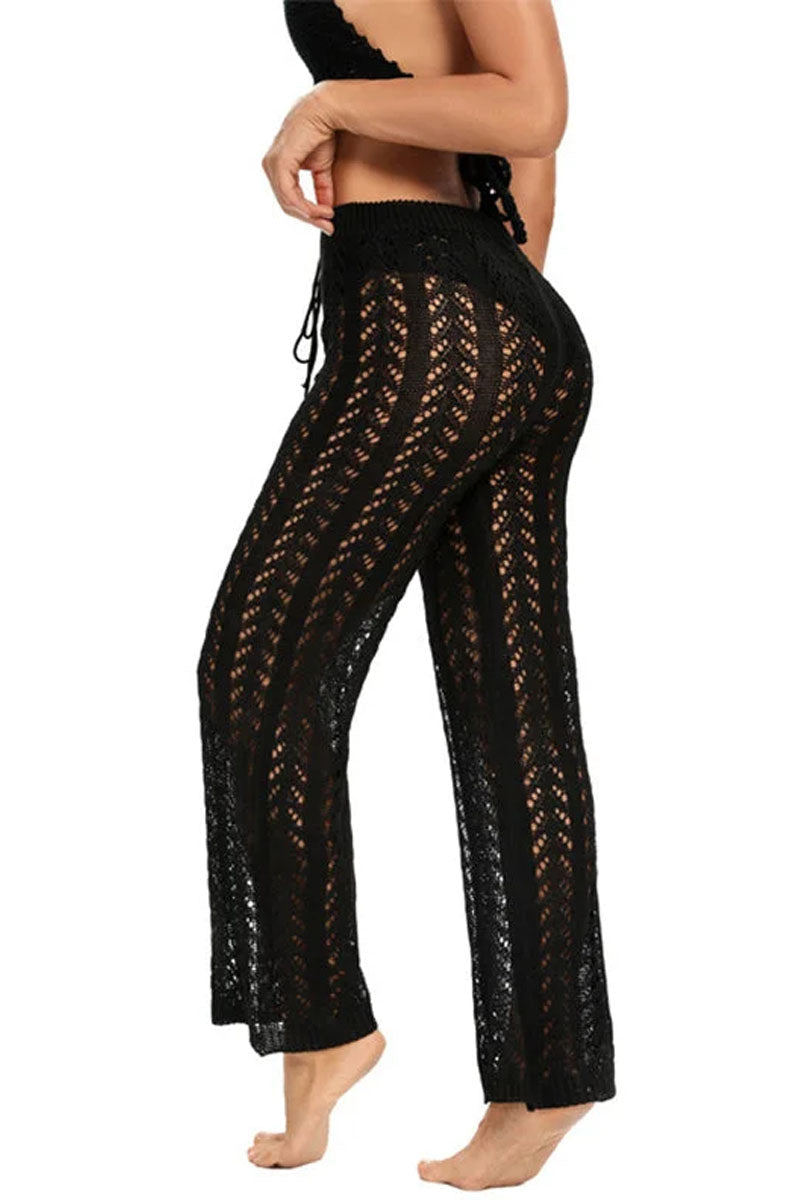 Boho Crochet Trousers