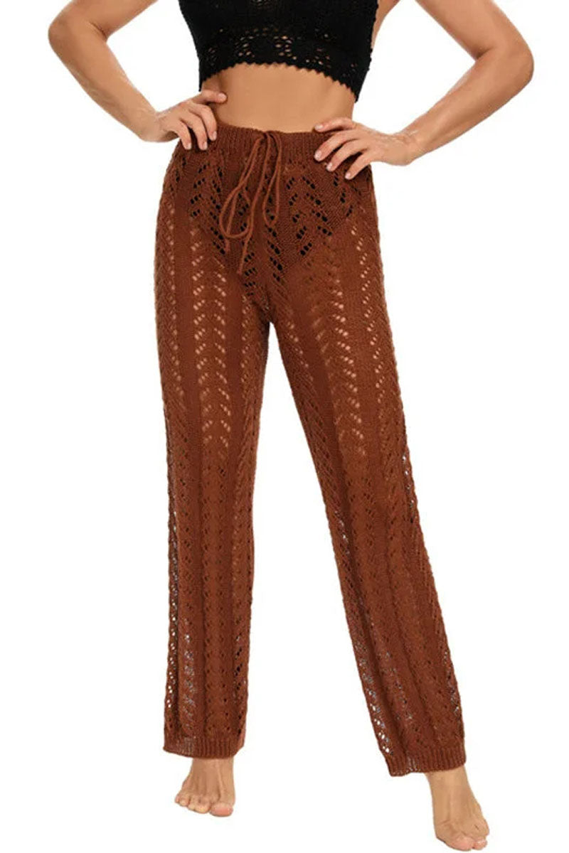 Boho Crochet Trousers