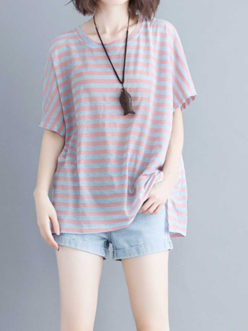 Spread The Love Stripes Cotton Top