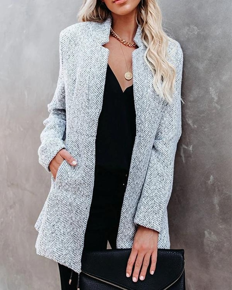 Women's Casual H-Line Fashion Coat