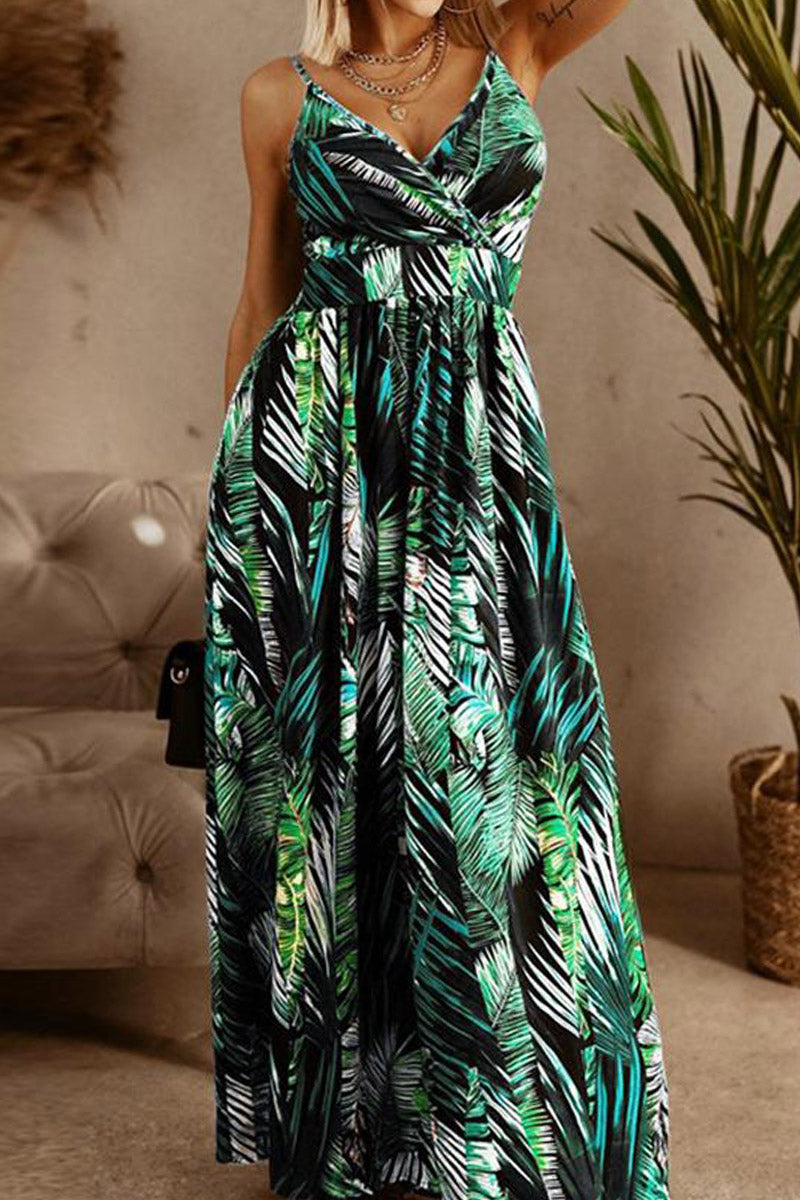 Bohemian Beach Maxi Dress