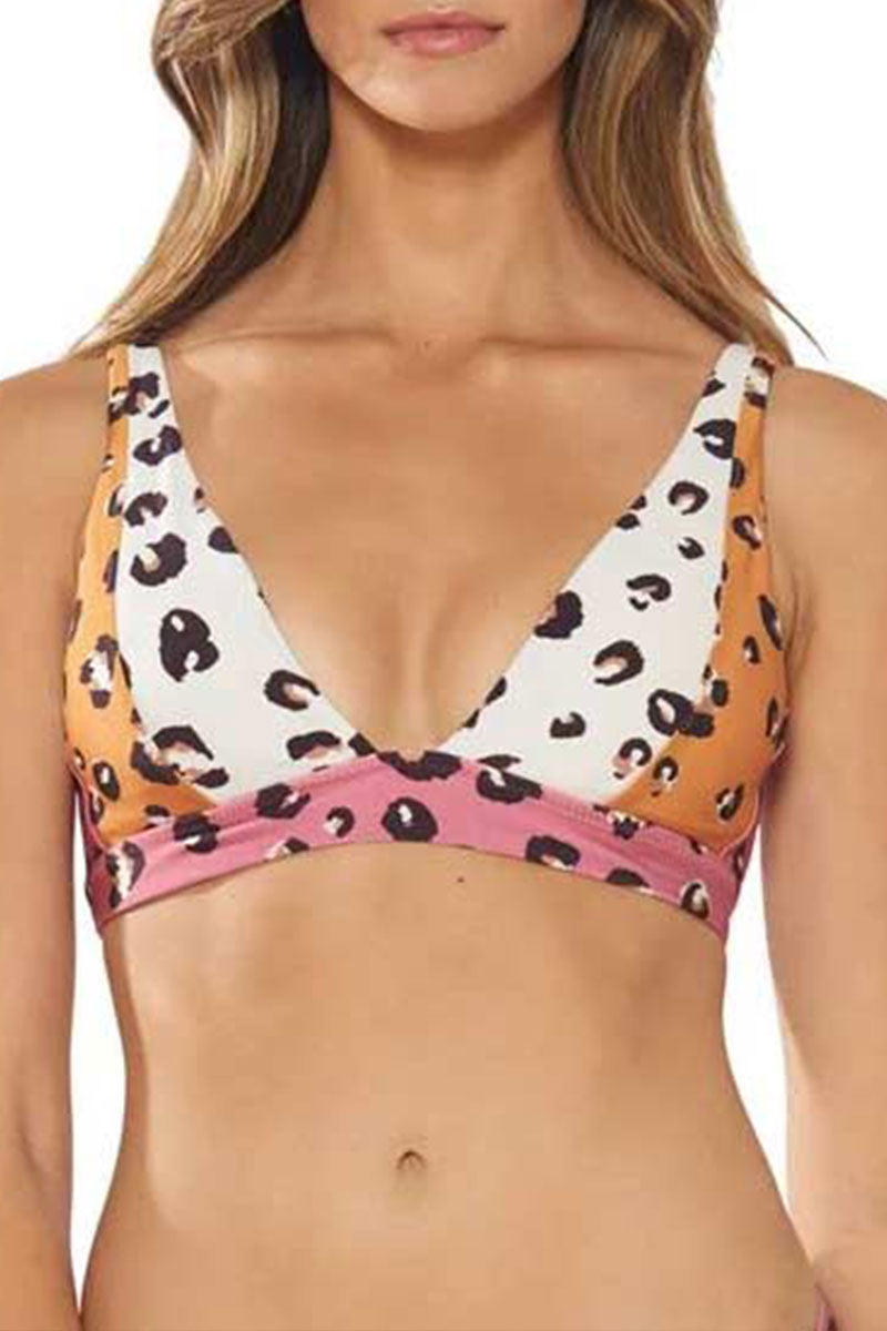 Leopard Print Two Pieces Swimsuit