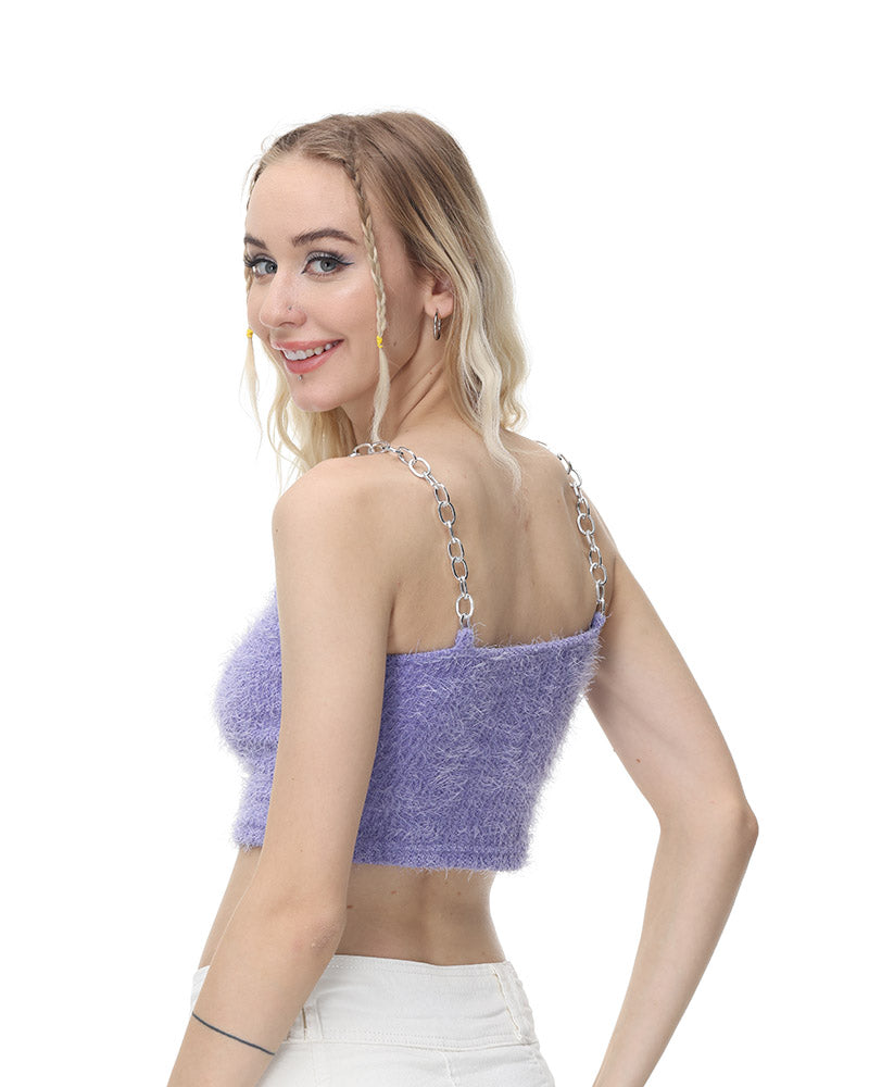 Empress Butterfly Chainstrap Cami Top - Fashionpara