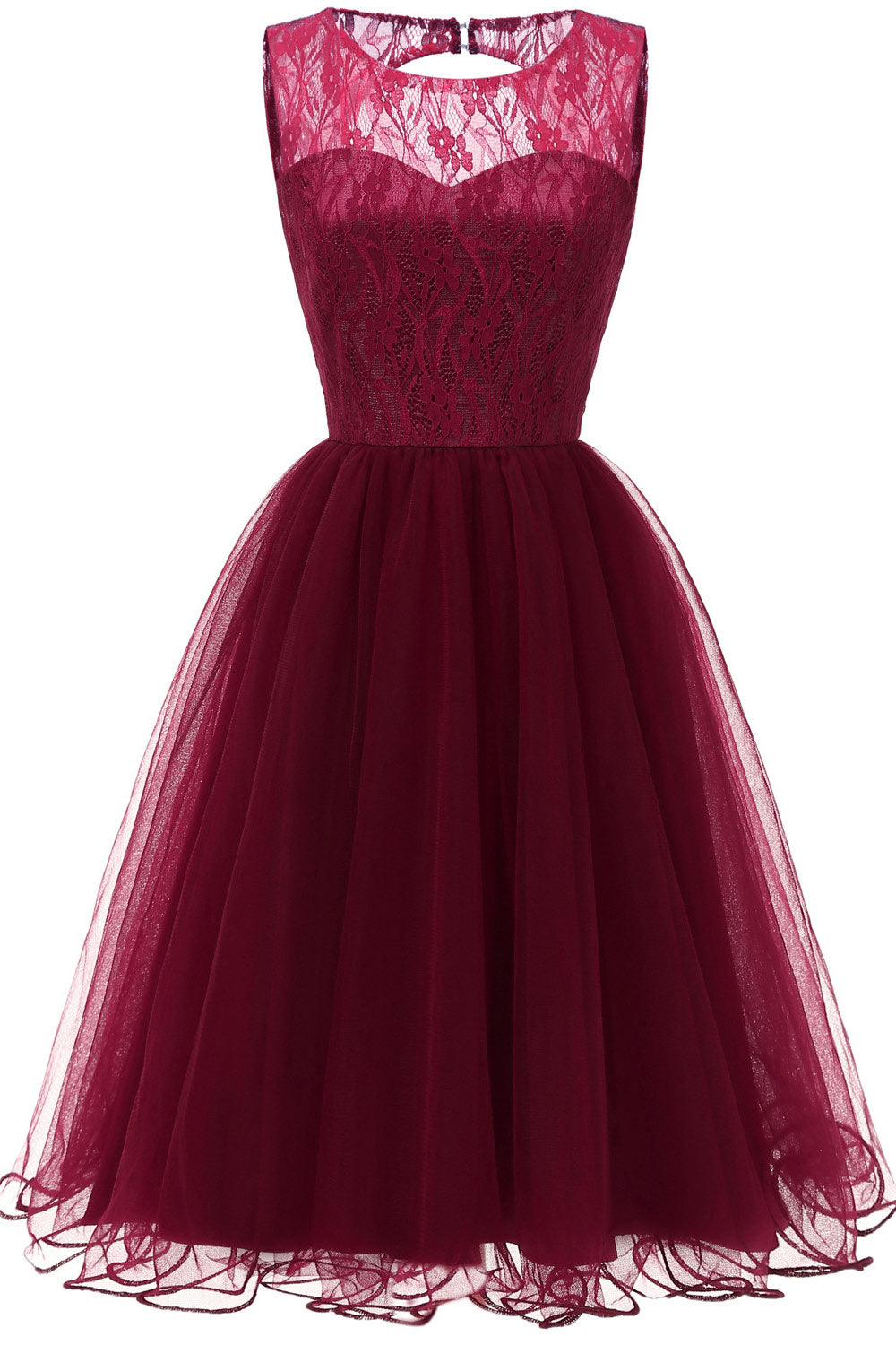 Pink Sleeveless A-Line Homecoming Sweet 16 Dress