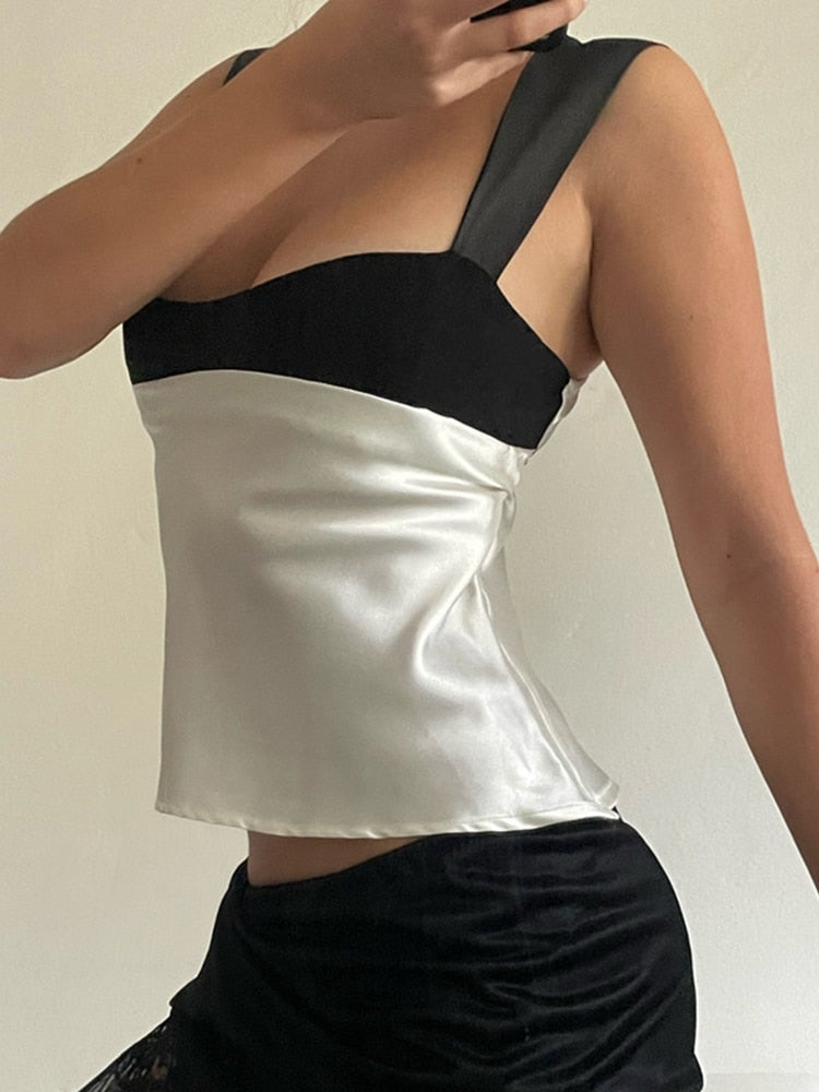 Cooper Cropped Vest Top