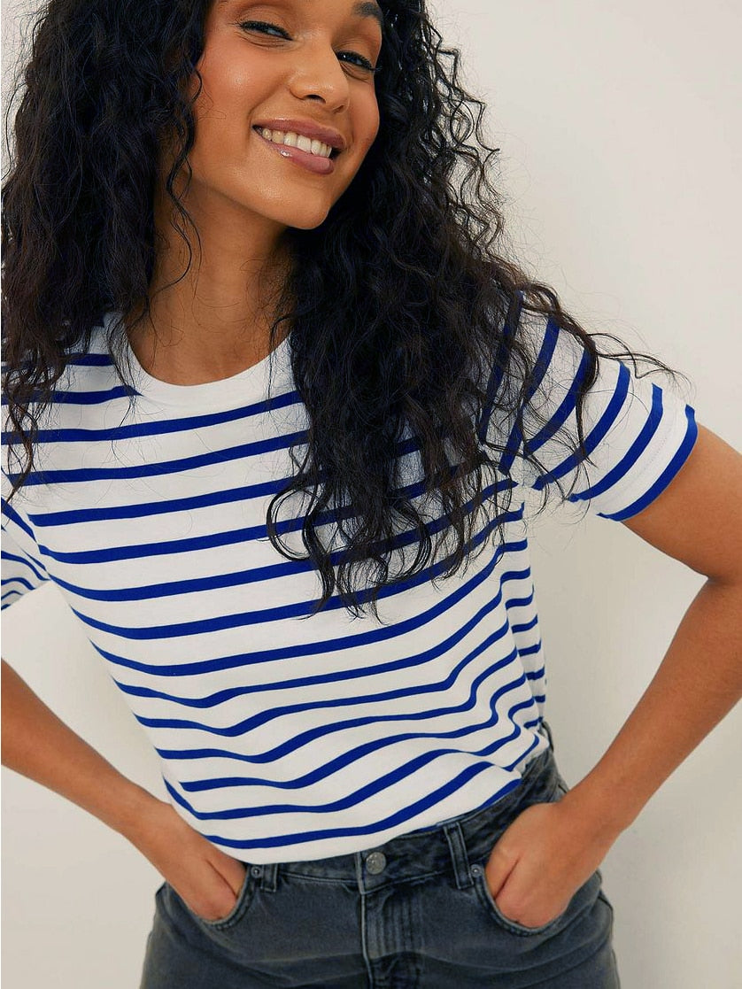 Wren Striped Loose Top