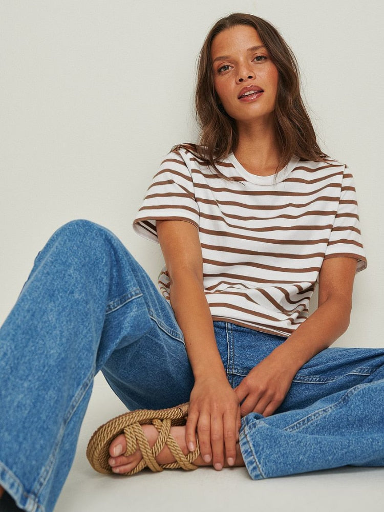 Wren Striped Loose Top