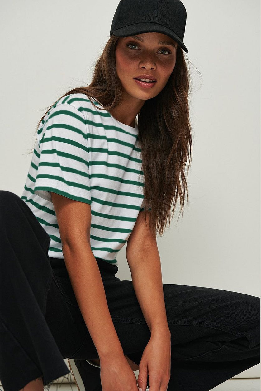 Wren Striped Loose Top