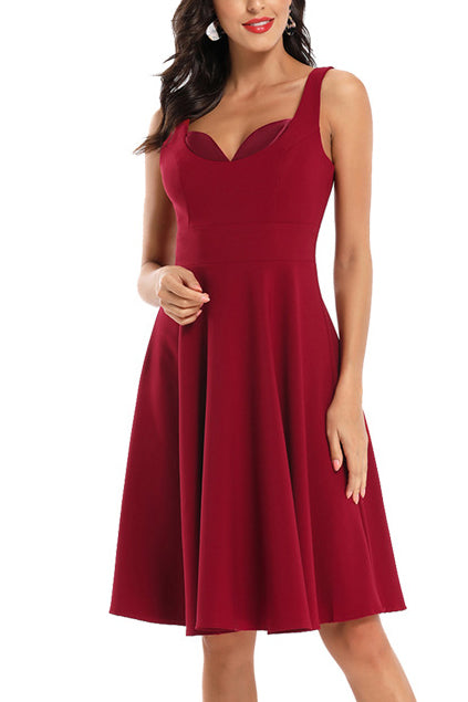 Sexy Sleeveless A-line Cocktail Dress - Mislish