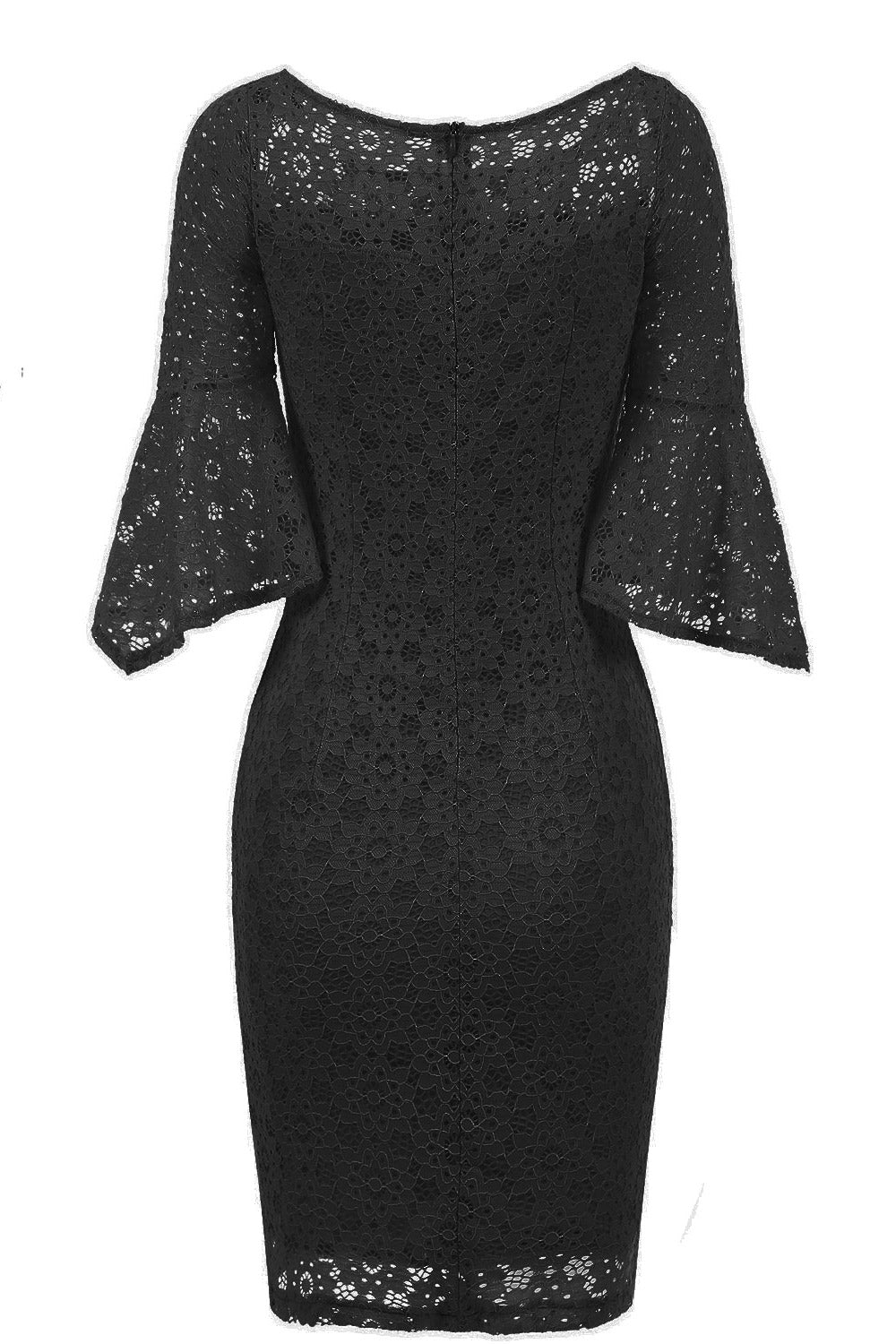 Short Mini Black Lace Bodycon Cocktail Party Dresses