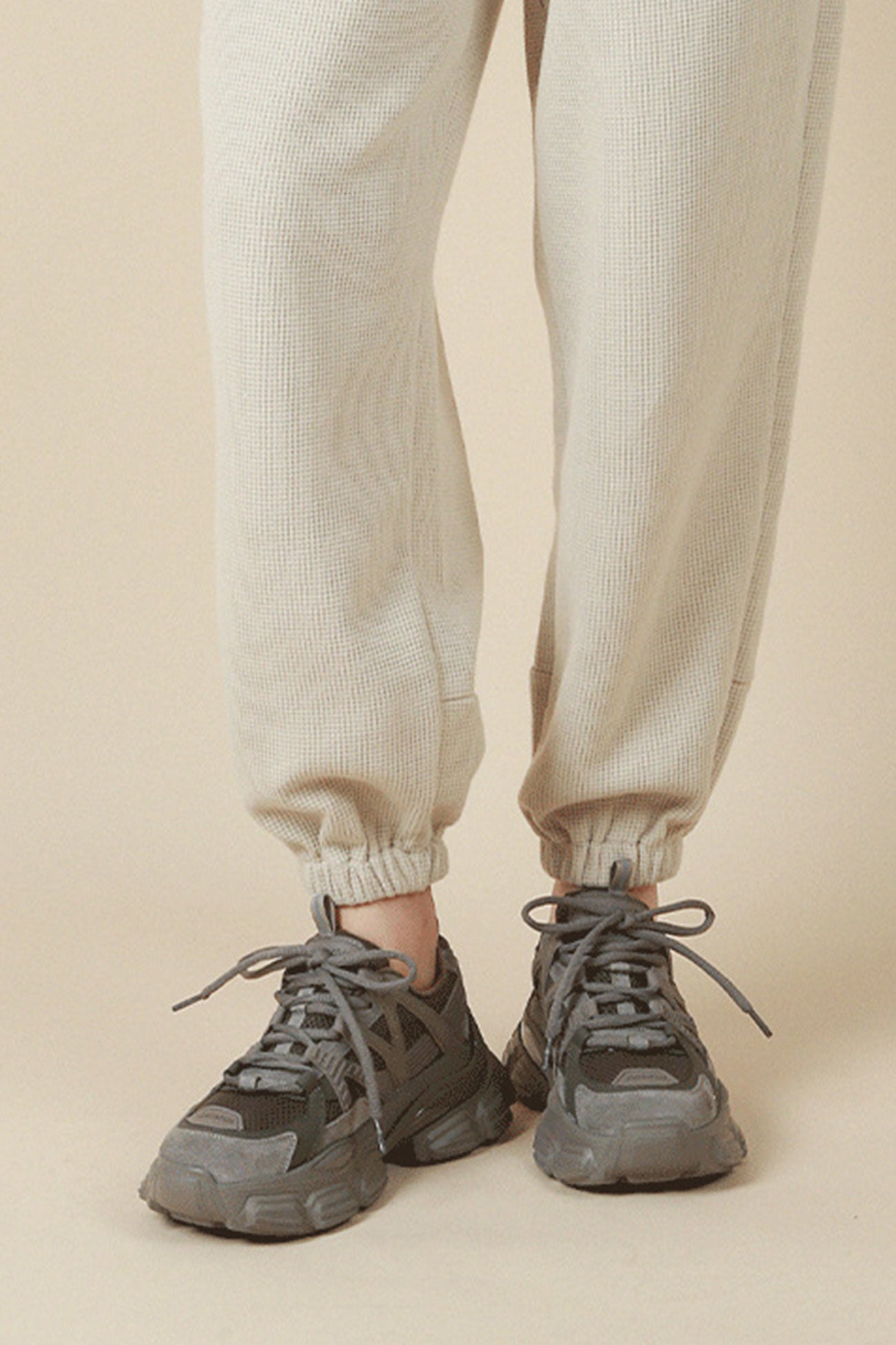 Solid Color Casual Chunky Sneakers