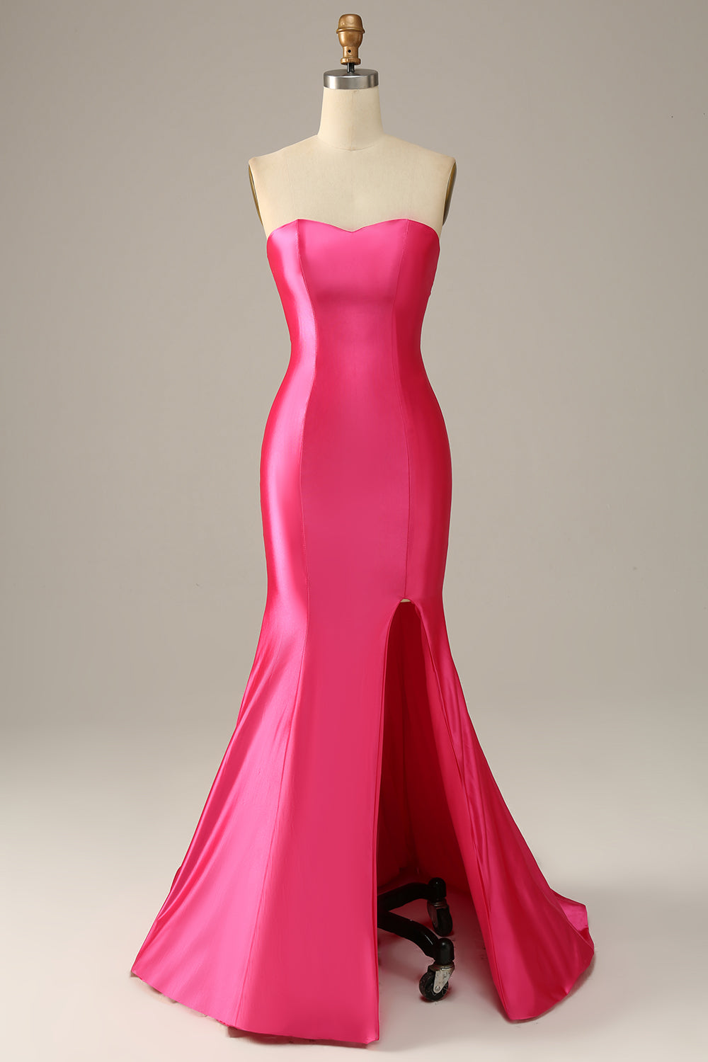 Fuchsia Sweetheart Mermaid Prom Dress