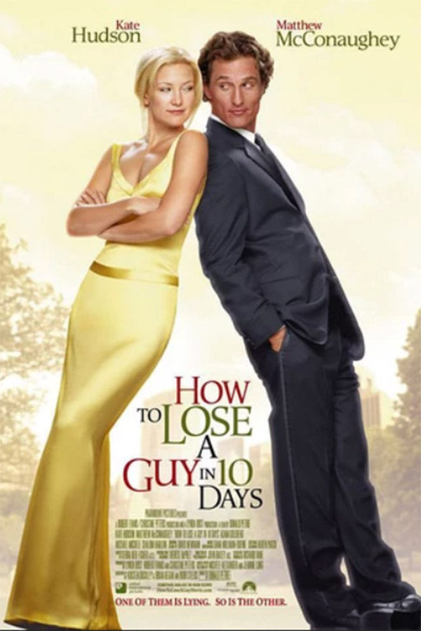 Kate Hudson Yellow Dress In Movie How to Lose a Guy in 10 Days