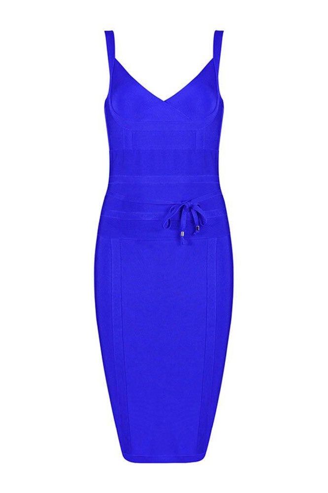 Bek Bandage Dress - Royal Blue - Fashionpara