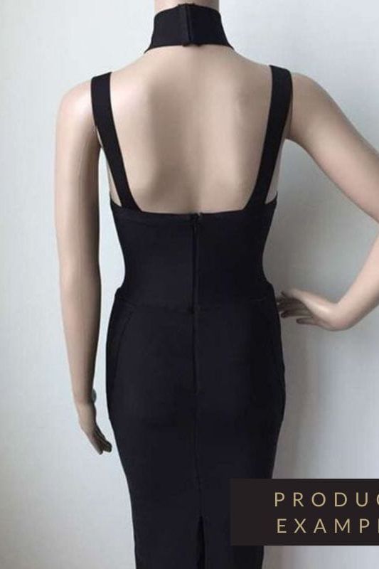 Bianca Bodycon Dress - Classic Black