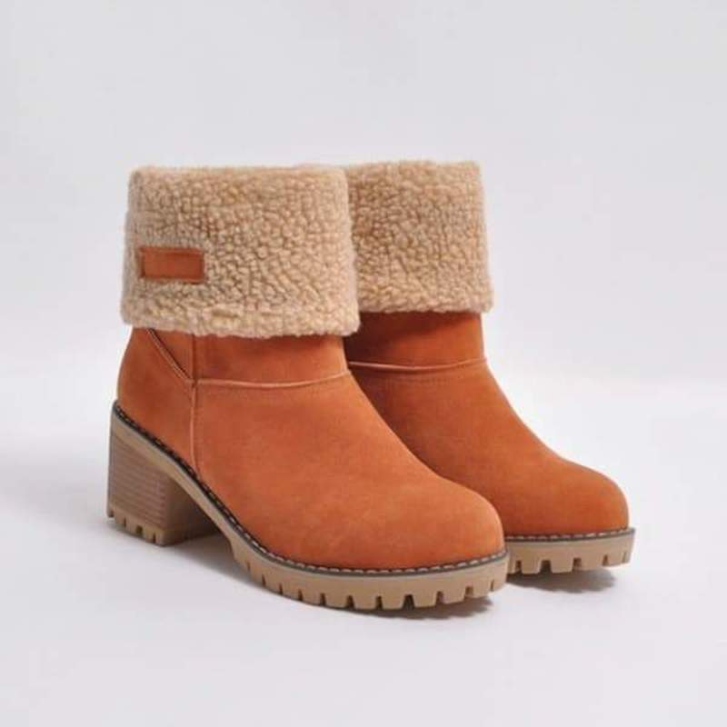 Warm Fur Snow Boot