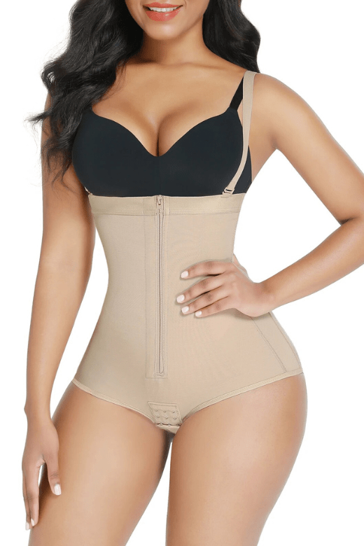 Corset With Detachable Straps Shapewear - Panties