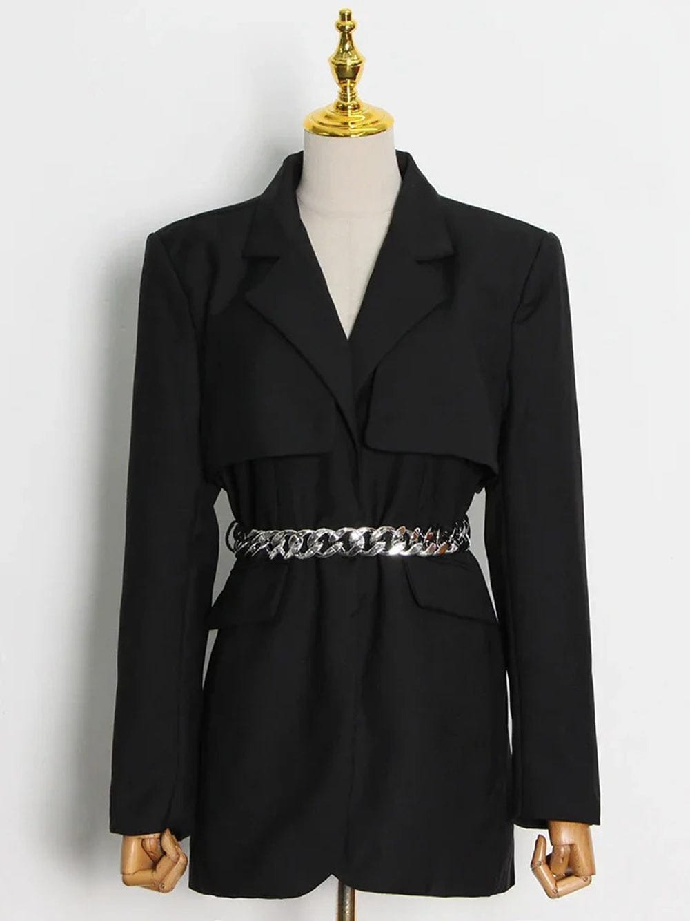 Belt Blazer - Fashionpara