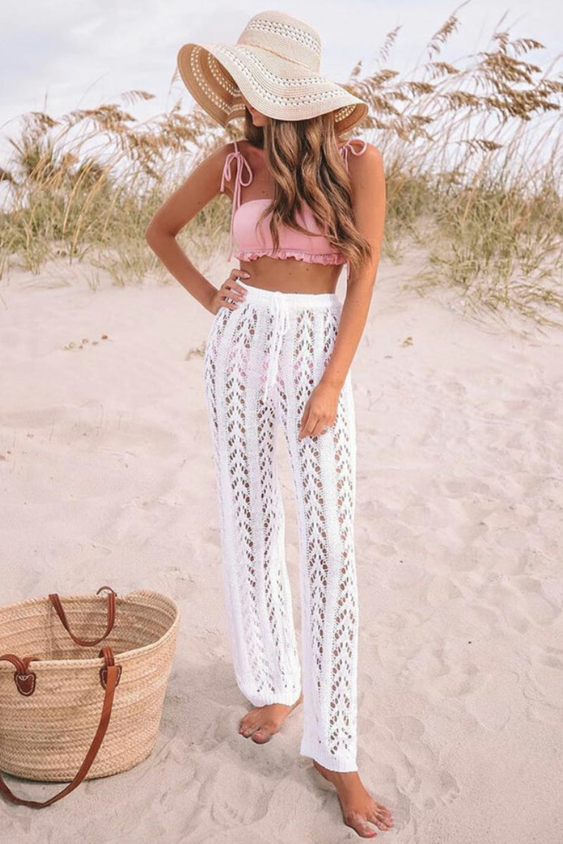 Boho Crochet Trousers