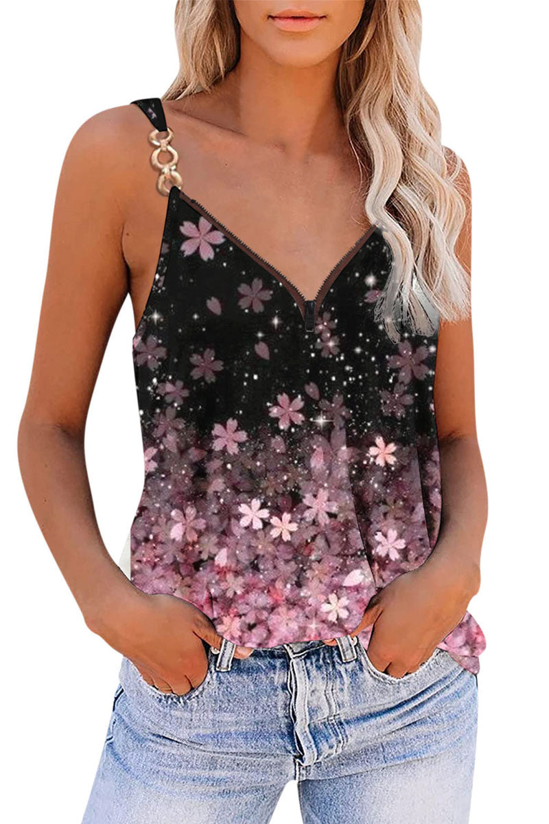 Floral Print Casual Camisole