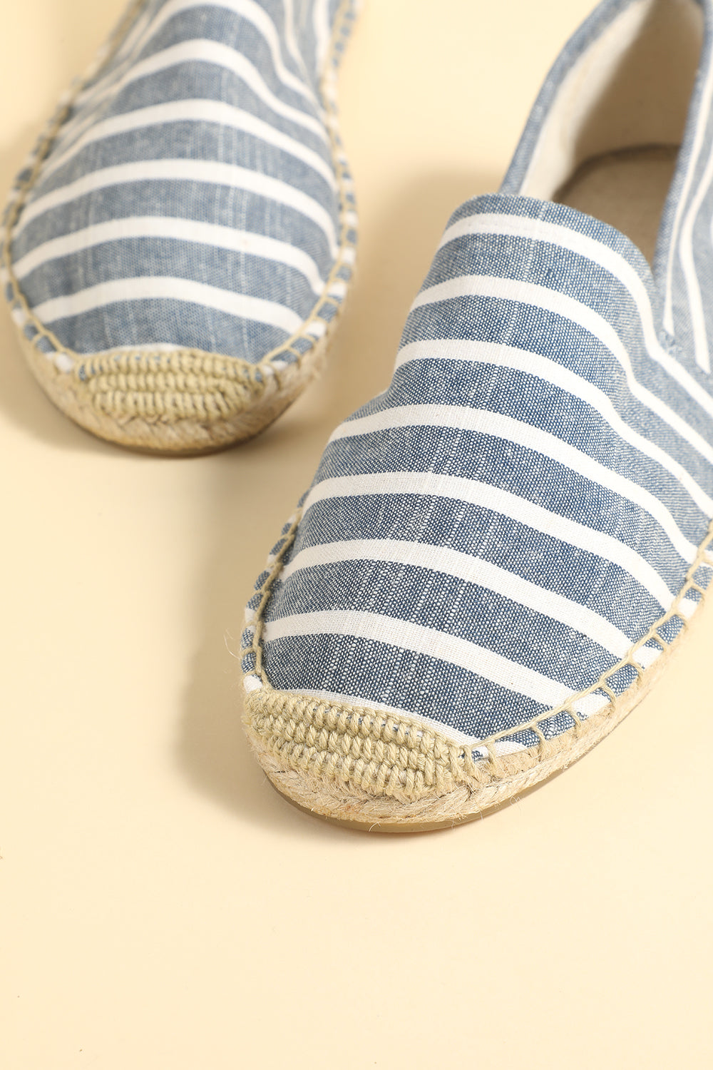 Summer Straw Woven Canvas Shoes