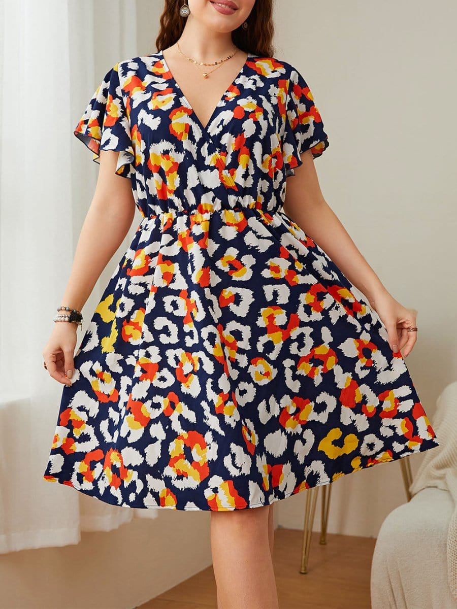 Floral Mini Dress - Fashionpara