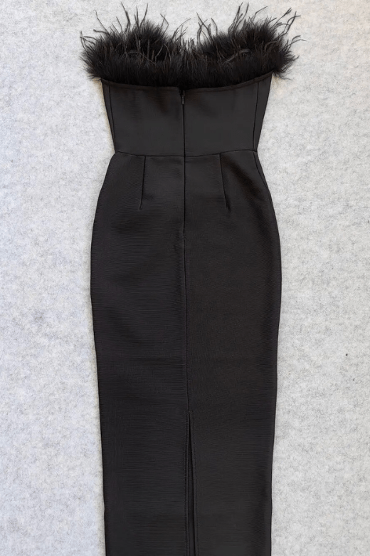 Erin Bodycon Maxi Dress - Classic Black