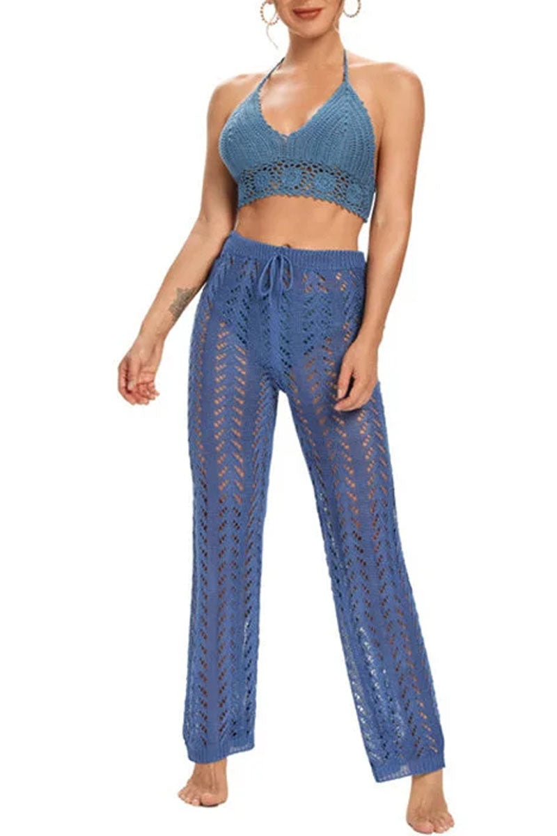 Boho Crochet Trousers