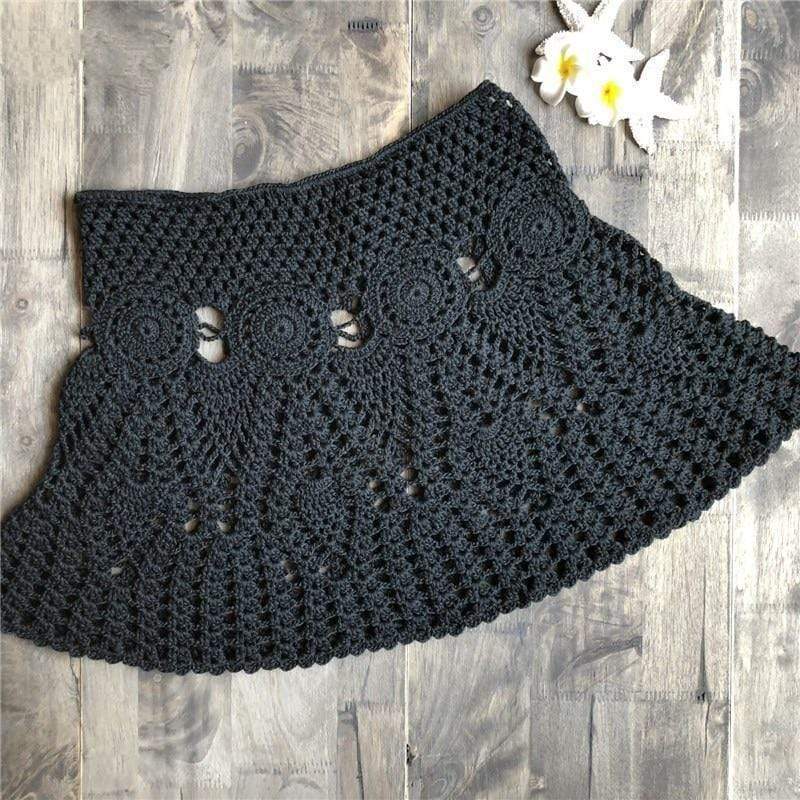 Hand Crochet Mini Skirt