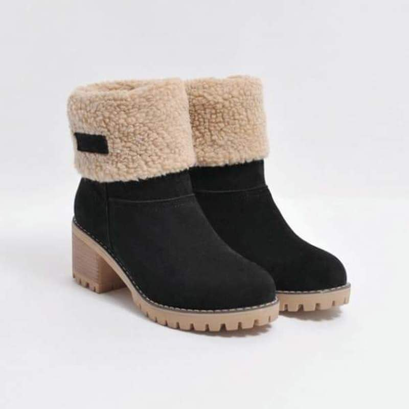 Warm Fur Snow Boot