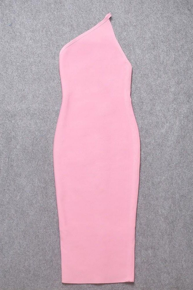 Joi Bodycon Midi Dress - Dusty Pink