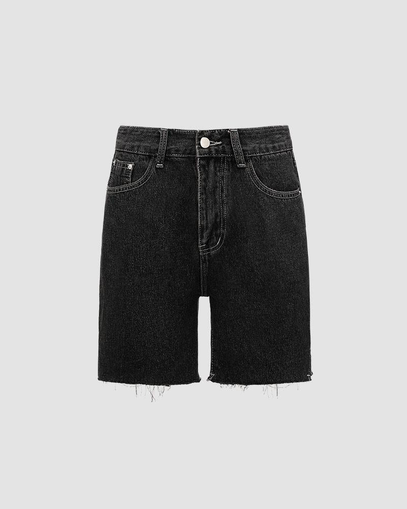 Dytalos High Waisted Boy Shorts - Fashionpara