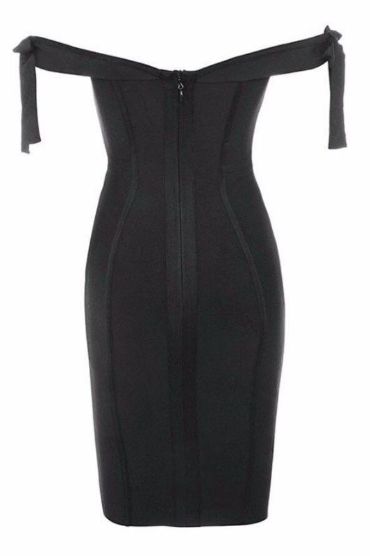 Penelope Bandage Mini Dress - Classic Black