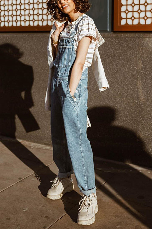 Classical Denim Overall - Fashionpara