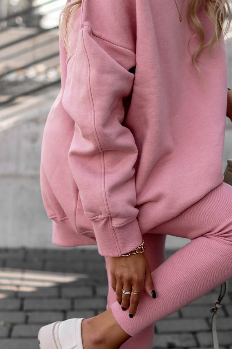 Classic Crew Oversized Sweatshirt Tracksuits - Fashionpara